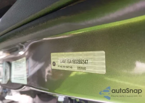 2011 Jeep Patriot Sport из США, поврежденный, VIN 1J4NT1GA1BD289347